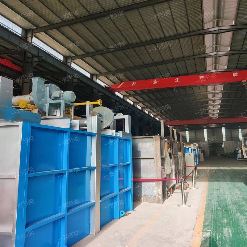 СКГ регенеративная газопроходная кузнечная печь
